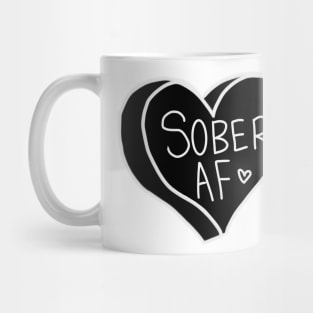 Sober Af Narcotics Anonymous Mug